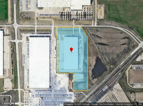  1624 Intermodal Pkwy, Haslet, TX Parcel Map