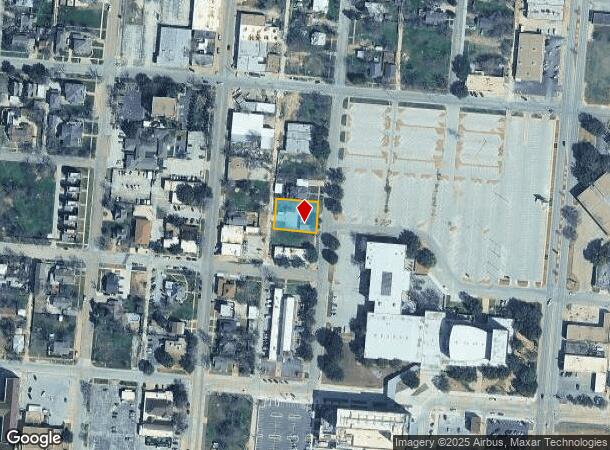  718 Cedar St, Abilene, TX Parcel Map