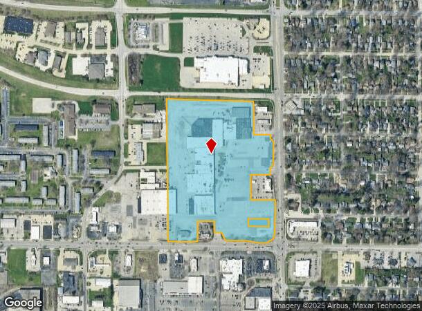 111 S Mattis Ave, Champaign, IL Parcel Map