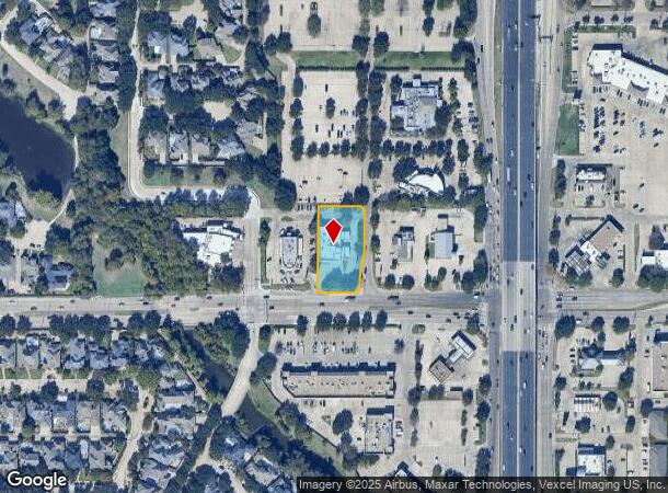  4535 Frankford Rd, Dallas, TX Parcel Map