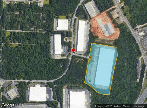  3700 Southside Industrial Way Se, Atlanta, GA Parcel Map