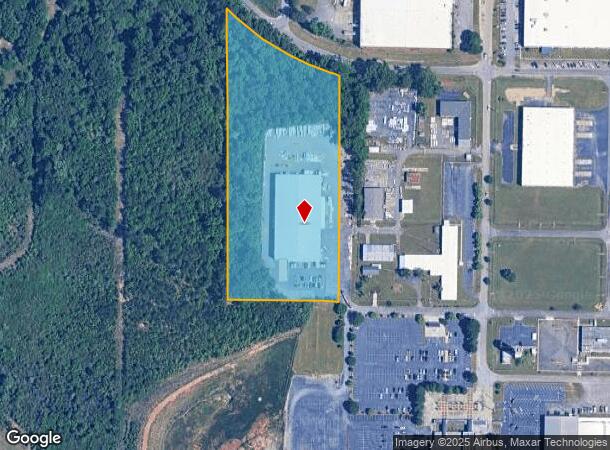7749 Delta Dr, Macon, GA Parcel Map