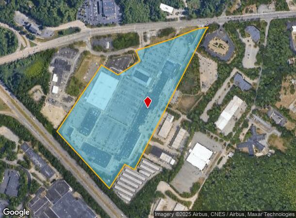 90 Derby St, Hingham, MA Parcel Map