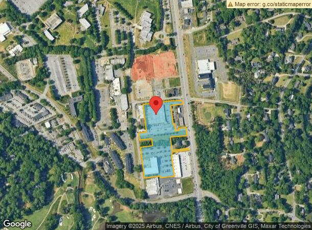  10 Skyview Dr, Greenville, SC Parcel Map