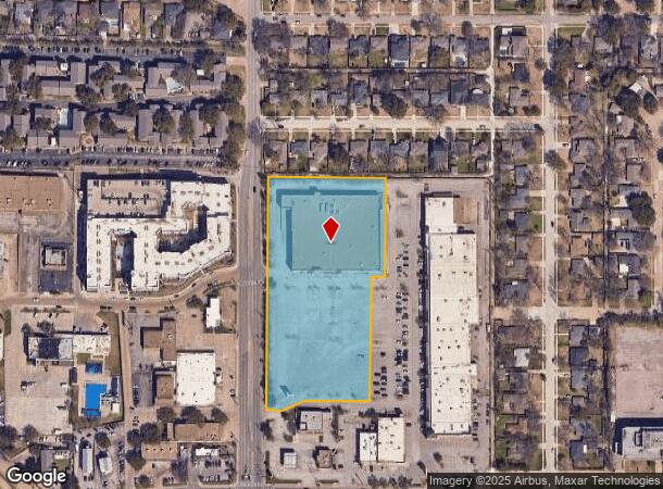  10203 E Northwest Hwy, Dallas, TX Parcel Map