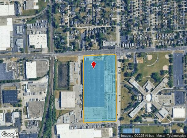  1700 S Wolf Rd, Des Plaines, IL Parcel Map