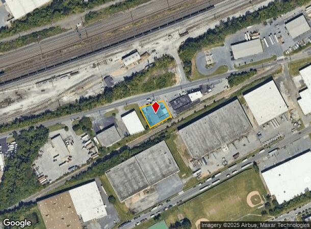7211 Rolling Mill Rd, Baltimore, MD Parcel Map