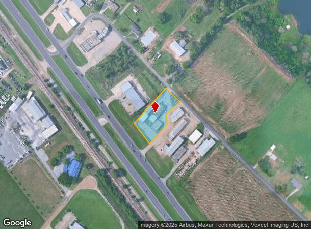  2927 Highway 90 St E, Broussard, LA Parcel Map