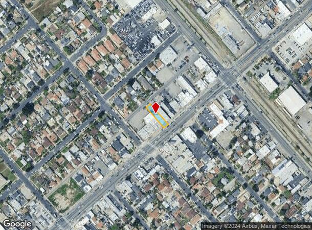  13309 Van Nuys Blvd, Pacoima, CA Parcel Map