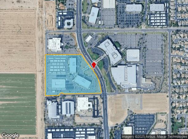  1650 S Price Rd, Chandler, AZ Parcel Map