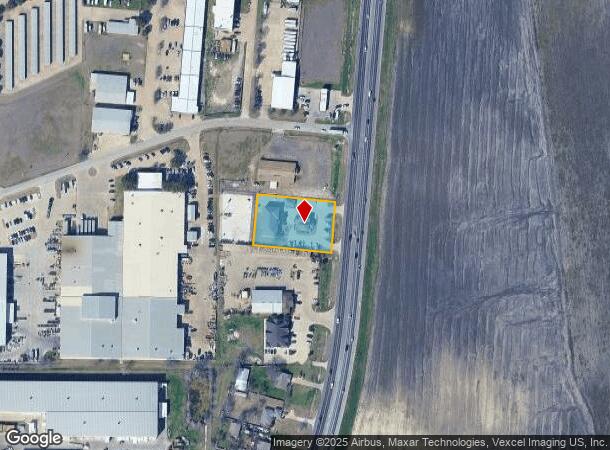 2693 N Highway 77, Waxahachie, TX Parcel Map