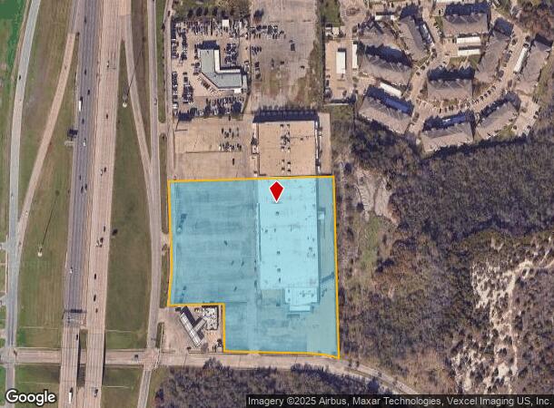  712 S Walton Walker Blvd, Dallas, TX Parcel Map