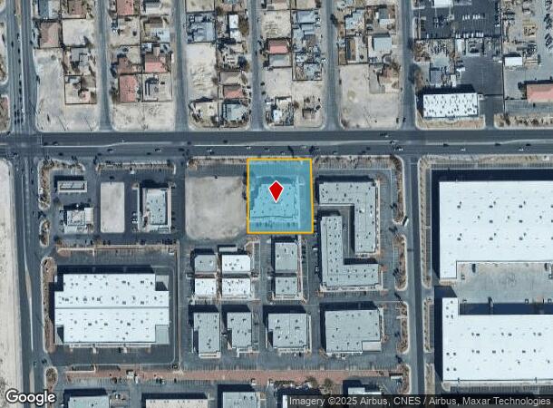  2535 W Cheyenne Ave, North Las Vegas, NV Parcel Map