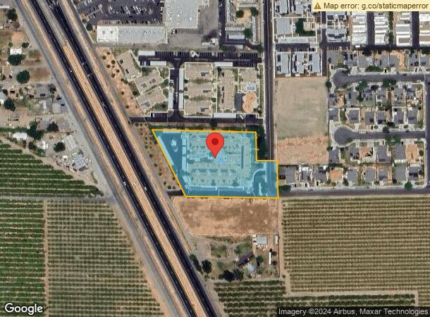  187 S Westwood Ave, Lindsay, CA Parcel Map