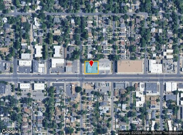 5501 E Colfax Ave, Denver, CO Parcel Map