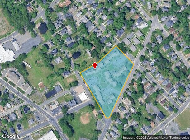  5 Bowdoin St, Springfield, MA Parcel Map