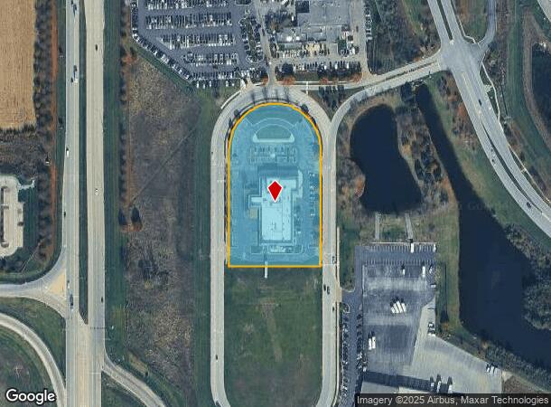  13980 Automall Dr, Huntley, IL Parcel Map