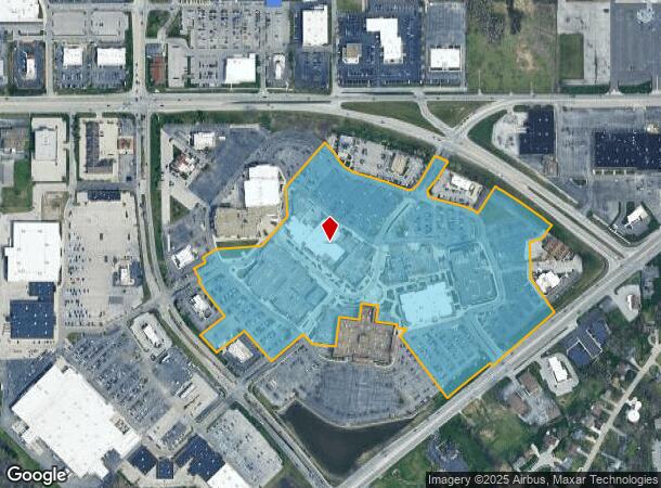 4020 W Jefferson Blvd, Fort Wayne, IN Parcel Map