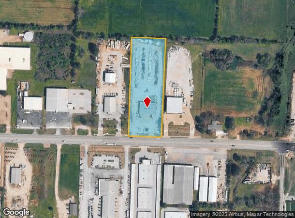  874 W Henri De Tonti Blvd, Tontitown, AR Parcel Map