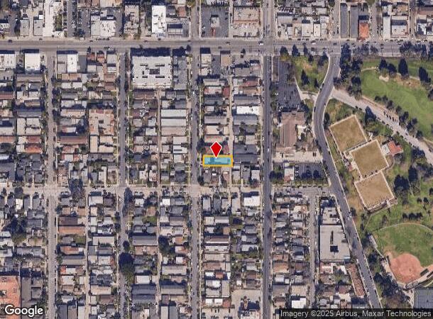  1116 Bennett Ave, Long Beach, CA Parcel Map