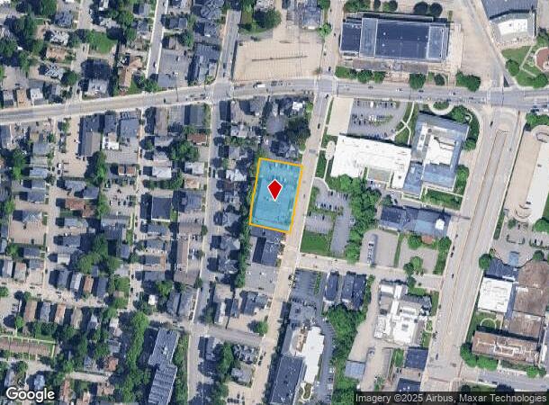 41 Harvard St, Worcester, MA Parcel Map