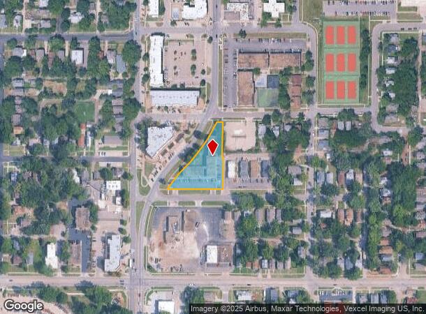  1436 Sw Byron St, Topeka, KS Parcel Map