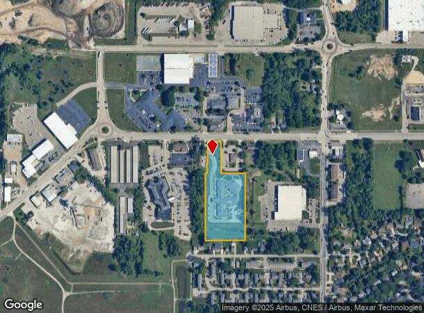  1634 Lake Lansing Rd, Lansing, MI Parcel Map