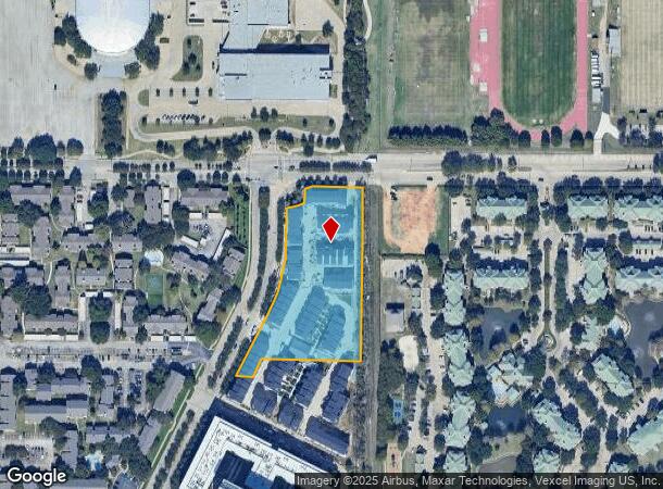  4030 Vitruvian Way, Addison, TX Parcel Map