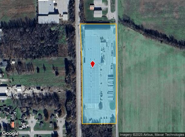  1320 S Main St, Scottsburg, IN Parcel Map