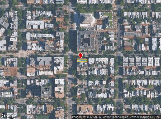  1633 16Th St Nw, Washington, DC Parcel Map