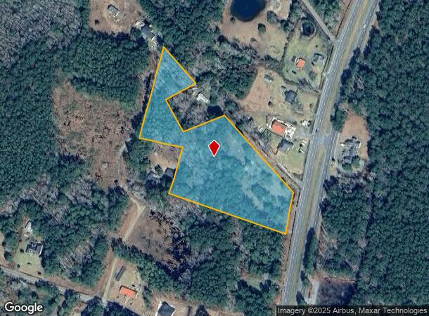 6630 N Highway 17, Awendaw, SC Parcel Map