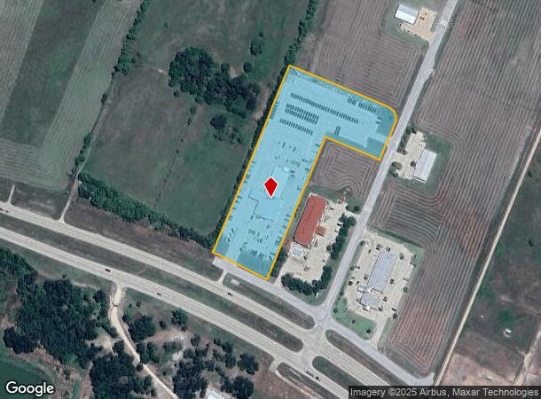  2102 Thornton, Cameron, TX Parcel Map