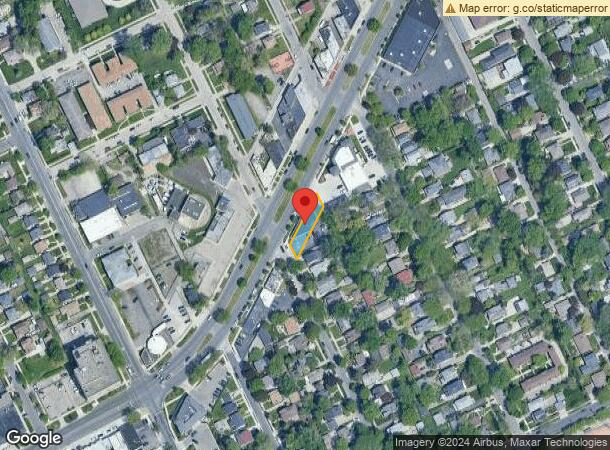  17266 Mack Ave, Grosse Pointe, MI Parcel Map