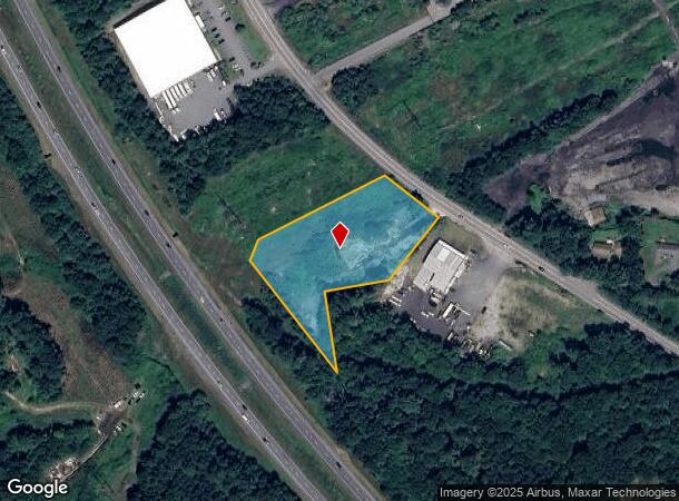  605 Quaker Hwy, Uxbridge, MA Parcel Map