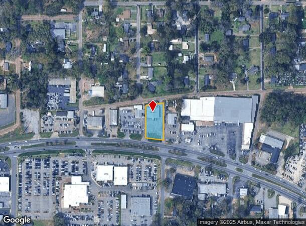  7210 Airport Blvd, Mobile, AL Parcel Map