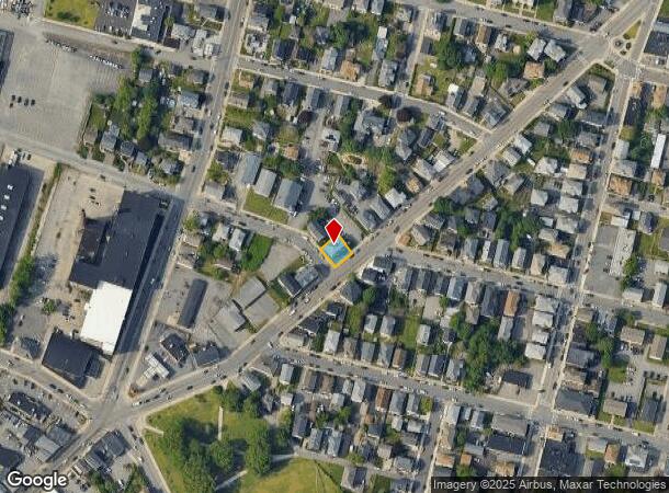  1253 S Main St, Fall River, MA Parcel Map