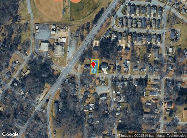  1015 13Th Ave Ne, Hickory, NC Parcel Map