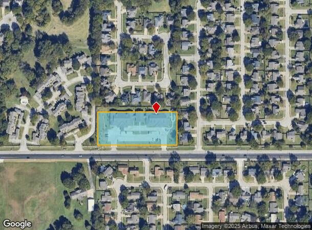  3200 W Washington St, Broken Arrow, OK Parcel Map