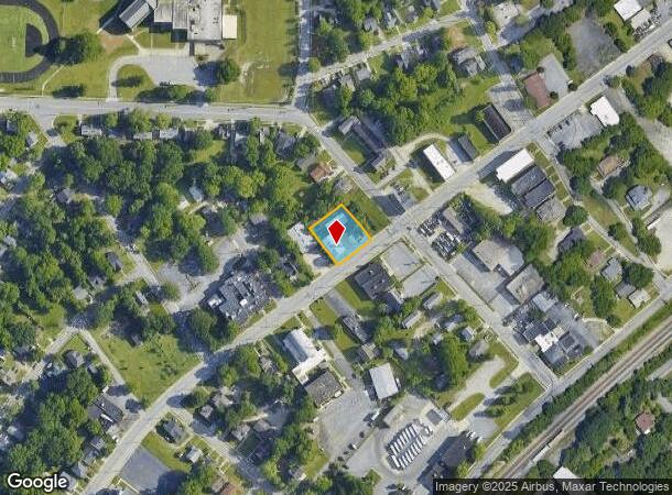  804 W English Rd, High Point, NC Parcel Map
