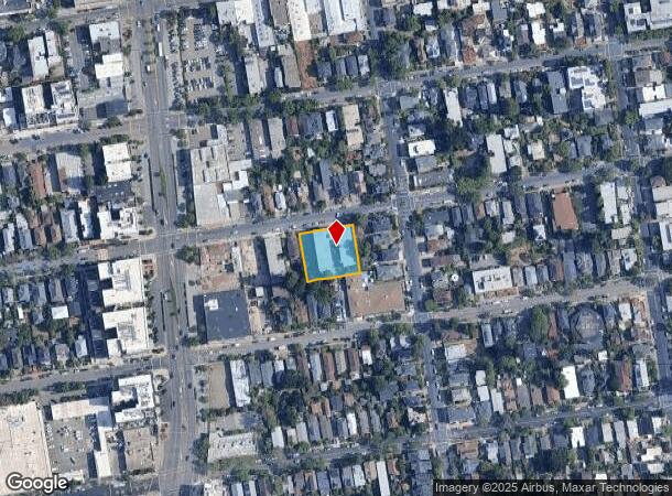  2124 Parker St, Berkeley, CA Parcel Map