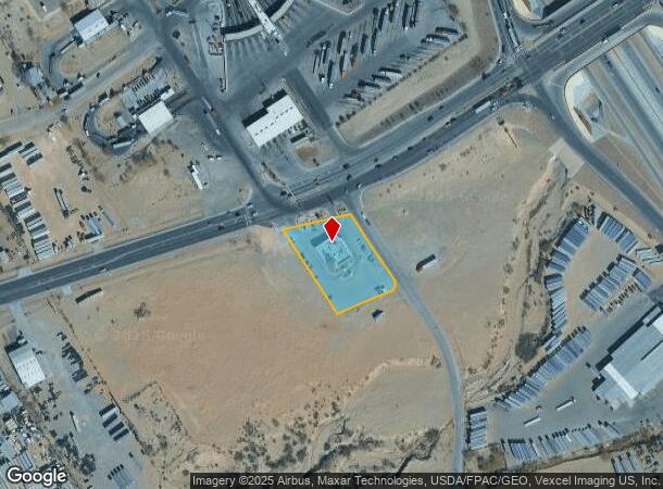 1274 Horizon Blvd, El Paso, TX Parcel Map