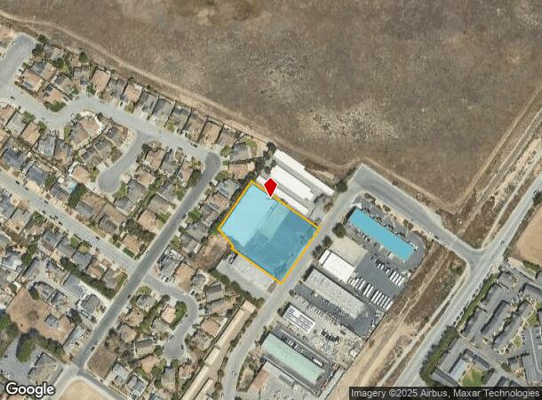  3345 Paul Davis Dr, Marina, CA Parcel Map