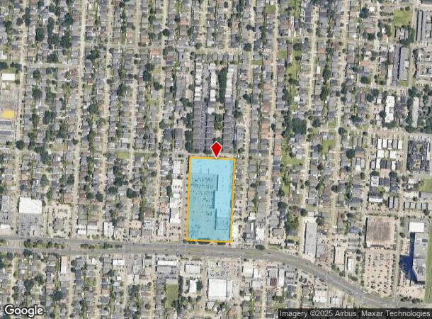 713 Veterans Blvd, Metairie, LA Parcel Map