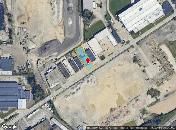  21701 Tungsten Rd, Euclid, OH Parcel Map