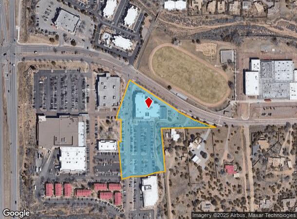  490A W Zia Rd, Santa Fe, NM Parcel Map