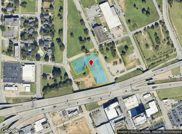526 N Main St W, Tulsa, OK Parcel Map