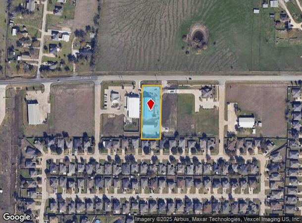 256 E Fm 2449, Ponder, TX Parcel Map
