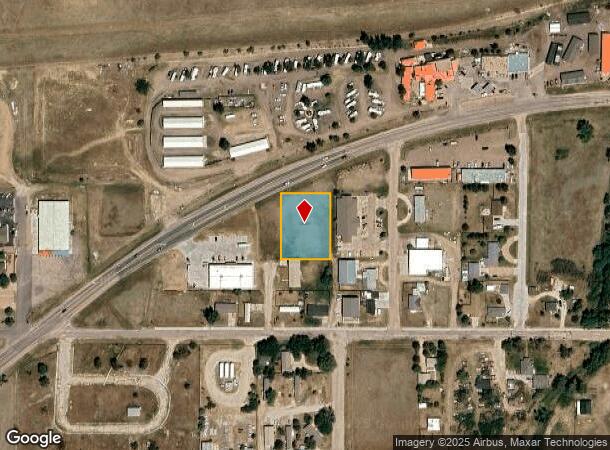 Sixth St, Calhan, CO Parcel Map