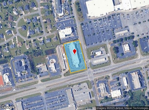  4000 Watson Blvd, Warner Robins, GA Parcel Map