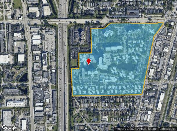  651 Village Dr, Pompano Beach, FL Parcel Map